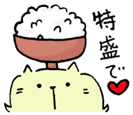 Daily routine of cat funny1 sticker #14497303