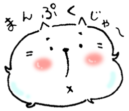 Daily routine of cat funny1 sticker #14497306