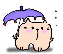 Daily routine of cat funny1 sticker #14497307