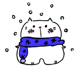 Daily routine of cat funny1 sticker #14497308