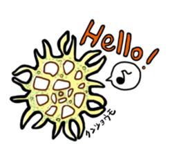 Microbial Sticker by mo. sticker #14497468