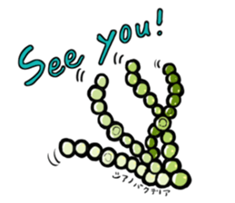 Microbial Sticker by mo. sticker #14497469