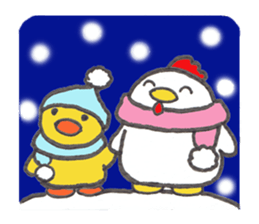 Coccomama&Hinatan newyear sticker sticker #14497825