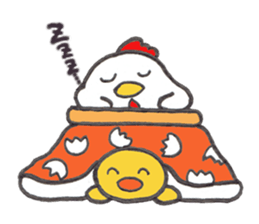 Coccomama&Hinatan newyear sticker sticker #14497829