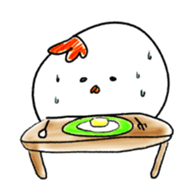 little chicken princess sticker #14498028