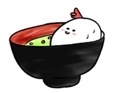 little chicken princess sticker #14498045