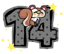 BOROUSA STORY.numeral part1 sticker #14498176