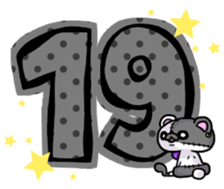 BOROUSA STORY.numeral part1 sticker #14498181