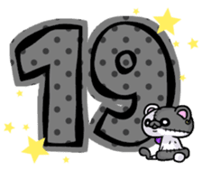 BOROUSA STORY.numeral part1 sticker #14498181