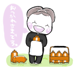 A little bunny for sports players sticker #14498766