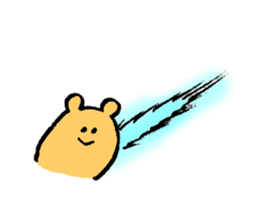 Bear's name is Yuchan sticker #14498832