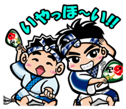 These are Sticker of AWA CHARA! 2 sticker #14499111