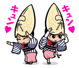 These are Sticker of AWA CHARA! 2 sticker #14499116