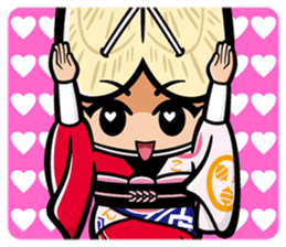 These are Sticker of AWA CHARA! 2 sticker #14499121