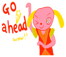 imagination rabbit part 2 sticker #14499762