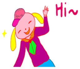 imagination rabbit part 2 sticker #14499772