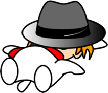 Hatter of cat-5 sticker #14500841