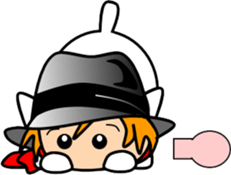 Hatter of cat-5 sticker #14500856