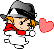 Hatter of cat-5 sticker #14500864