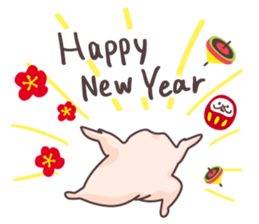 Samgyetang in Winter sticker #14501276