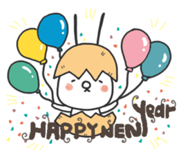 Holidays with TWO GI sticker #14501833