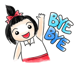 Mint the Sassy School Girl sticker #14502169