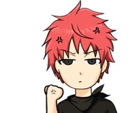 New Character Manga Boy sticker #14502192