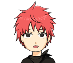 New Character Manga Boy sticker #14502205
