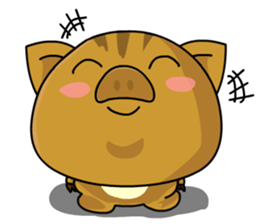 A CUTE PIG (Benson) sticker #14503064