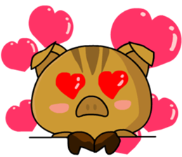 A CUTE PIG (Benson) sticker #14503068