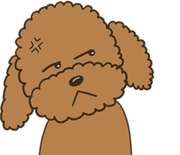 Poodle Gingy sticker #14503407