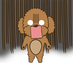 Poodle Gingy sticker #14503408
