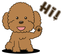 Poodle Gingy sticker #14503410
