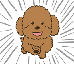 Poodle Gingy sticker #14503413