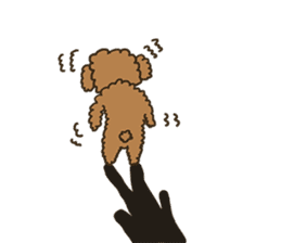 Poodle Gingy sticker #14503415