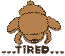 Poodle Gingy sticker #14503416