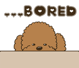 Poodle Gingy sticker #14503417