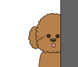 Poodle Gingy sticker #14503418