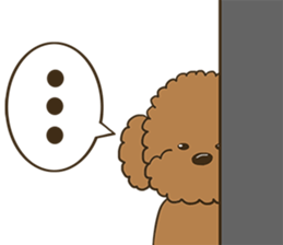 Poodle Gingy sticker #14503419