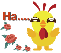 Happy New Year Chicken sticker #14503670