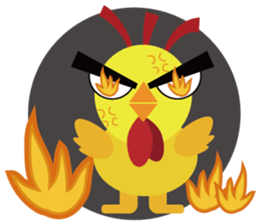 Happy New Year Chicken sticker #14503671