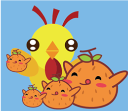 Happy New Year Chicken sticker #14503677