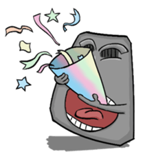 Stoneman so happy sticker #14504294