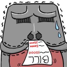 Stoneman so happy sticker #14504299