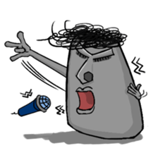 Stoneman so happy sticker #14504320