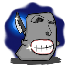 Stoneman so happy sticker #14504327