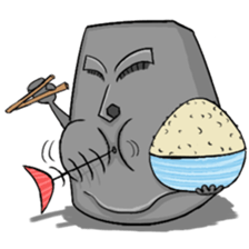 Stoneman so happy sticker #14504329