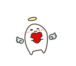 Cute angel!! sticker #14504427