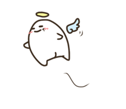Cute angel!! sticker #14504434