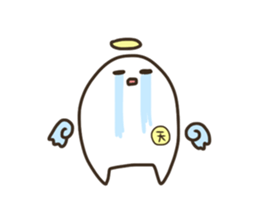 Cute angel!! sticker #14504440